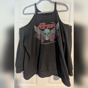 Poison Cold Shoulder Top